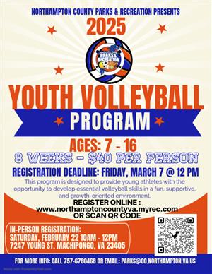 2025 YOUTH VOLLEYBALL PROGRAM